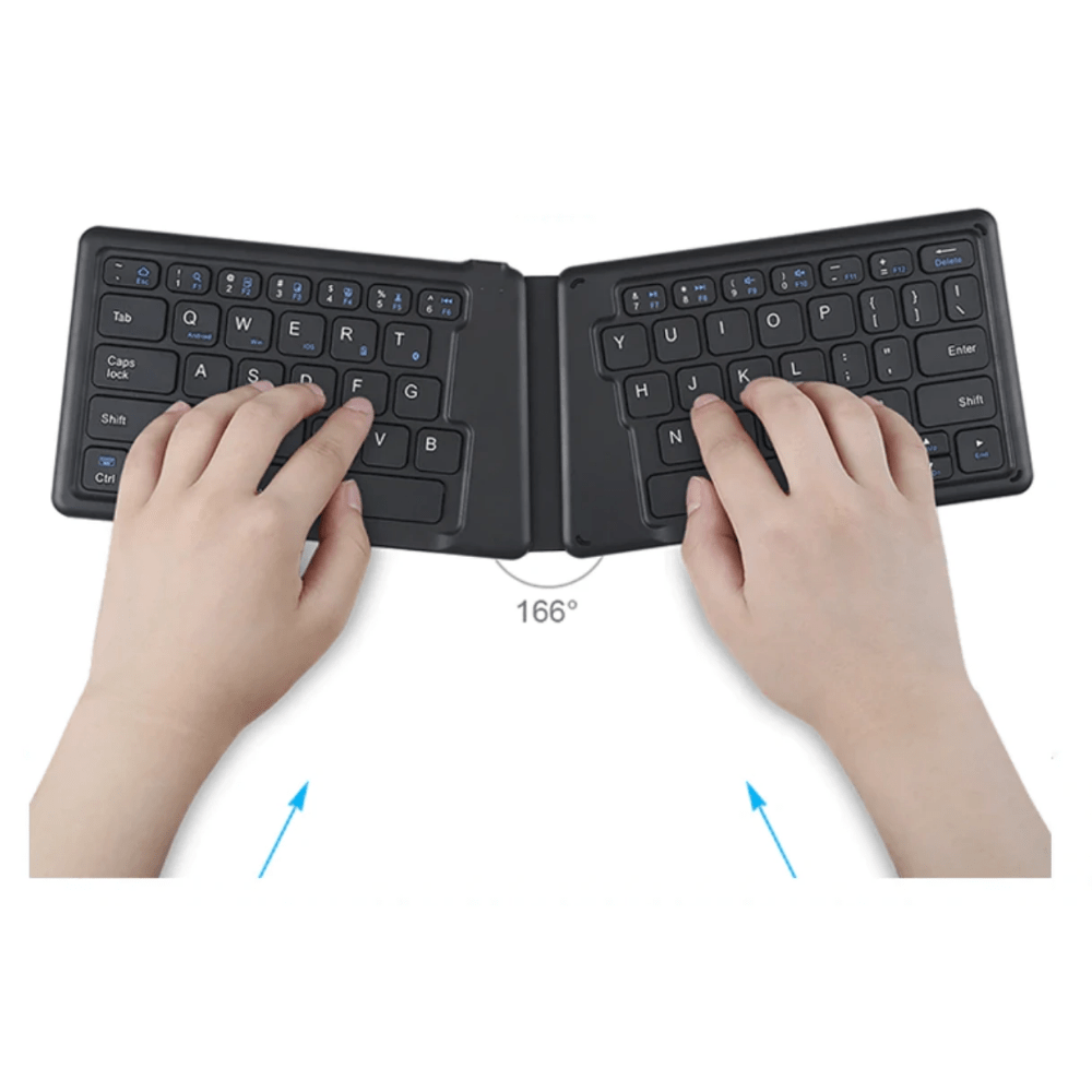 NNEDSZ Folding Split Ergonomic Keyboard